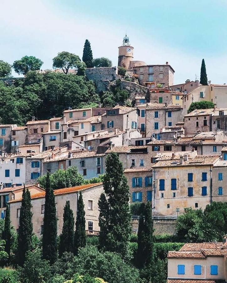 Provencal House In Fayence With Pool & Indoor Spa Eksteriør bilde